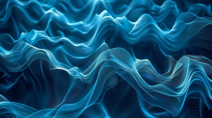 Obraz premium abstract blue background , blue background design , abstract wallpaper art , blue wallpaper art