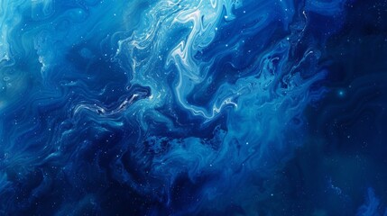 Obraz premium abstract blue background , blue background design , abstract wallpaper art , blue wallpaper art
