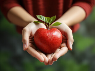 Gorgious World heart day banner design