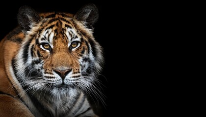 Obraz premium Angry tiger or Sumatran tiger
