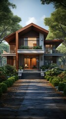 Obraz premium Beautiful Home Exterior 