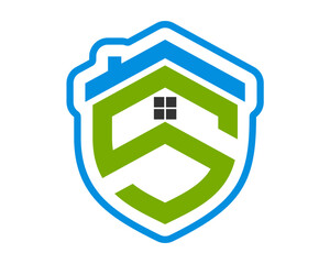 letter S for shield house