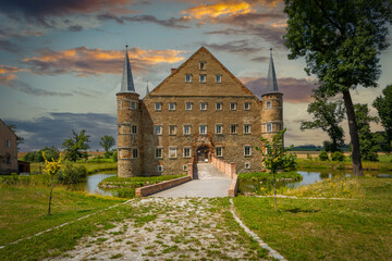 Piotrowice Swidnickie - Renaissance defensive manor house, Poland. © Senatorek