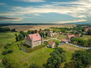 Piotrowice Swidnickie - Renaissance defensive manor house, Poland. © Senatorek