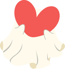 Cute Ghost Illustration