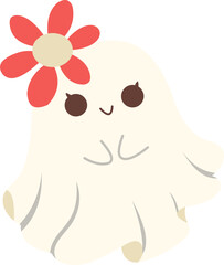 Cute Ghost Illustration
