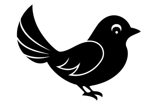 recommend clip art: Love Birds Silhouette Clip Art Vector illustration on a White Background
