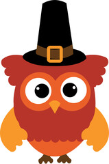 Fall Owls Clipart