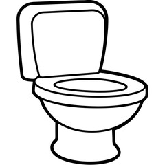 Toilet art vector illustrator