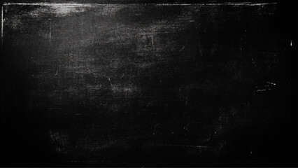 Dust and scratches design. Aged photo editor layer. Black grunge abstract background. Abstract Black wall texture for pattern background. wide panorama picture