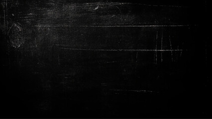 Dust and scratches design. Aged photo editor layer. Black grunge abstract background. Abstract Black wall texture for pattern background. wide panorama picture
