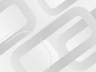 Abstract gradient white background. Minimal geometric white light background abstract design.