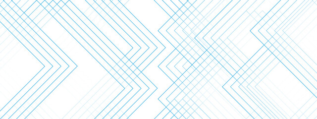White and blue modern minimalistic pale geometric pattern background with minimal tech lines. Technology concept geometric line background. light blue modern seamless design