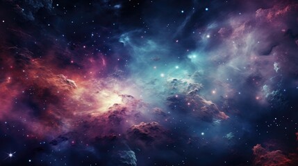 beautiful space, galaxy background