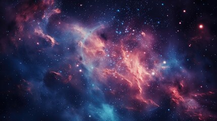 Obraz premium beautiful space, galaxy background