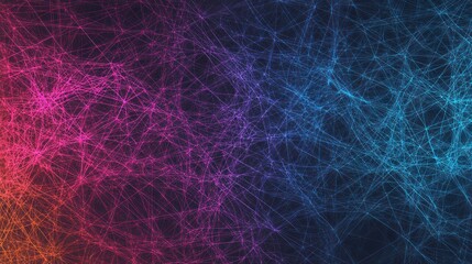 Obraz premium Abstract Network Illustration