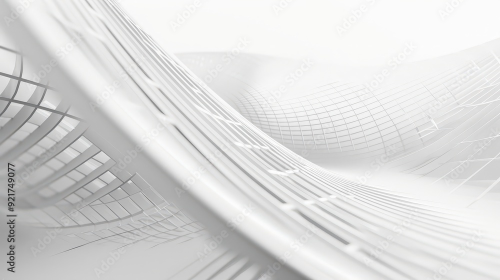 Poster a modern background design with a clean, white base and a geometric grid pattern in soft gray.
