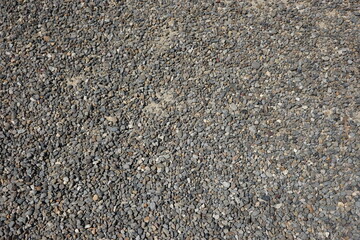 砂利の地面