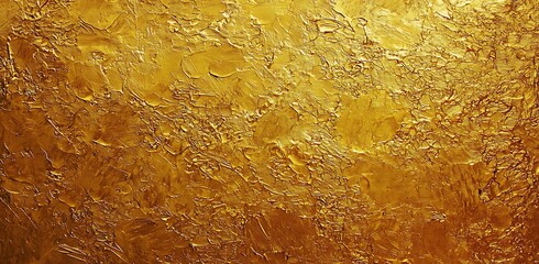 Abstract textured gold background with a rich, metallic sheen.