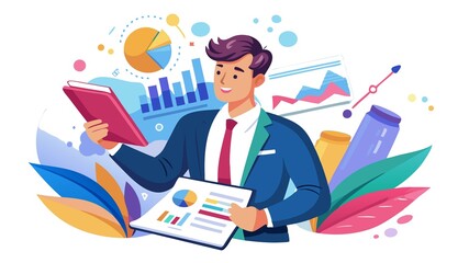 The design emphasizes the importance of careful financial planning and data analysis for achieving long-term investment success.