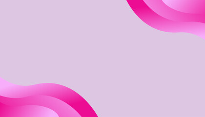 Abstract pink and white wave background. Vector illustration