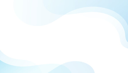 Abstract blue wave background. Dynamic shapes composition. Vector illustration