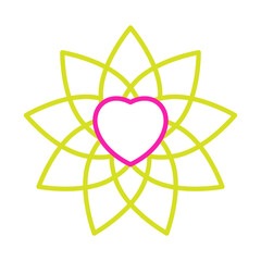 Wellness icon template