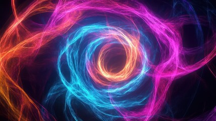 Abstract Swirling Light