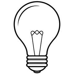 bulb vector illustration