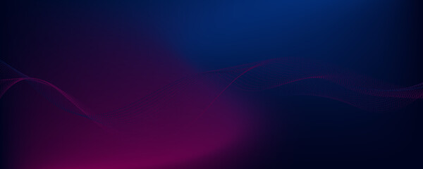 abstract background with waves