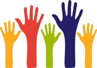 Obraz premium International Youth Day Hands