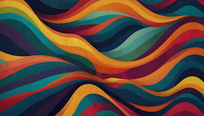 Abstract background, A colorful abstract background design. Generative Ai