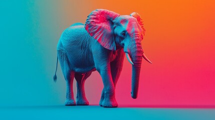 Neon Elephant.