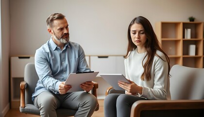 doctor talking to patient