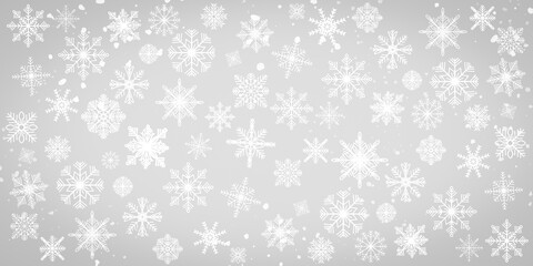 seamless pattern with snowflake