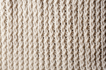 Processed collage of knitted braids cotton yarn texture. Background for banner, backdrop or texture