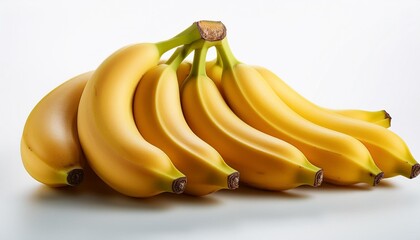 bunch of bananas,banana, fruit, food, isolated, yellow, healthy, bunch, 