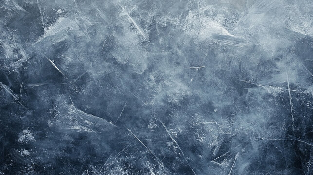 A textured ice blue frozen rink winter background could evoke a serene and crisp winter atmosphere