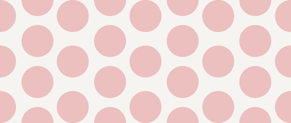 Vector flat background. Minimalist trendy abstract polka dot pattern on a light background. Perfect for screensaver, poster, card, invitation or home decor.