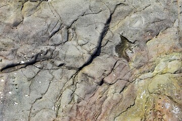 Natural stone surface close up view.