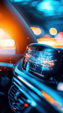 Autonomous car with encrypted communication system, encryption, secure vehicular technology