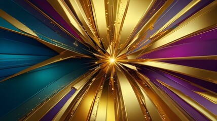 abstract background with rays