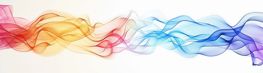 abstract colorful background with pen strokes lines and swirls