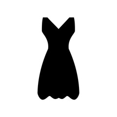 Fashion girl dress vector illustration