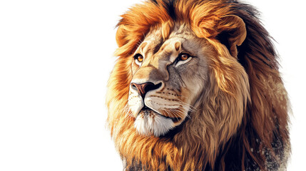 Majestic Lion Portrait