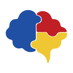 Brain Puzzle Illustration