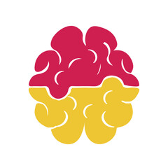 Brain Puzzle Illustration