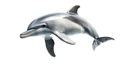 Dolphin leaping out of the