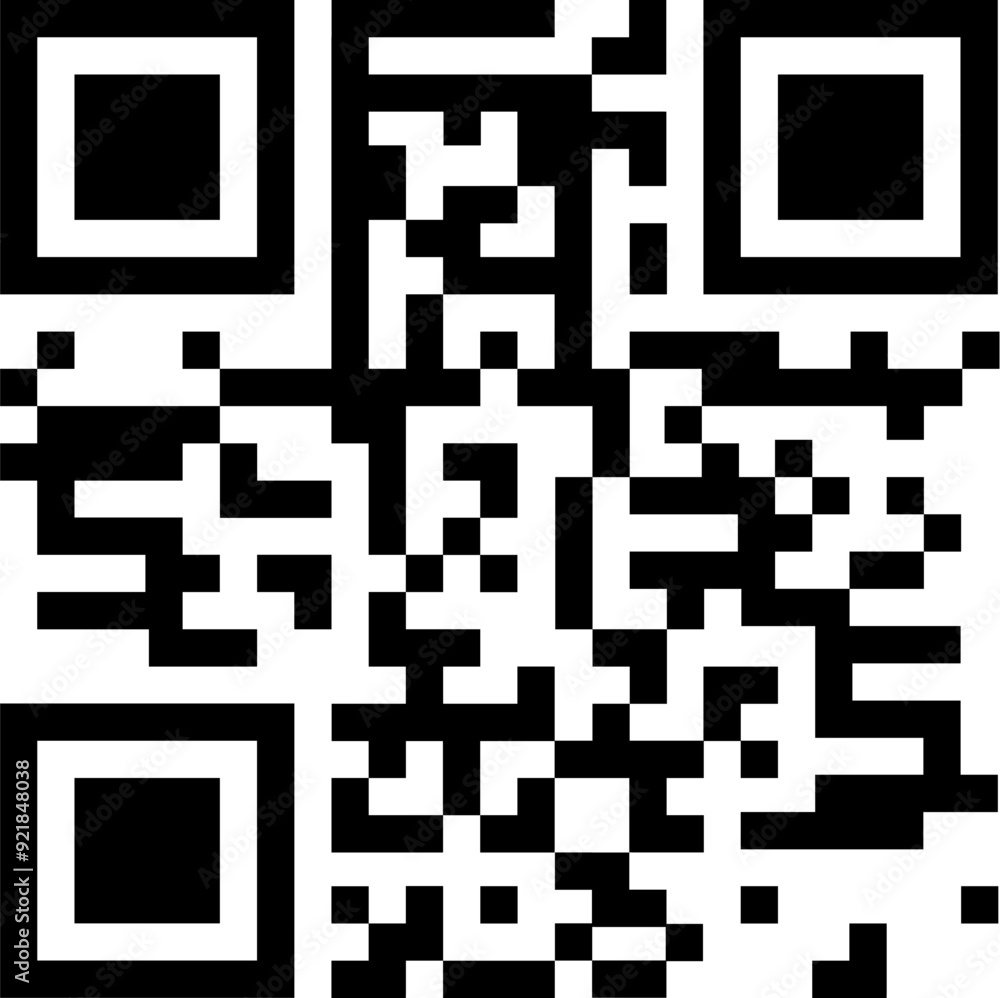 Fototapete scan me, scan qr code icon, qr code for smartphone. vector illustration