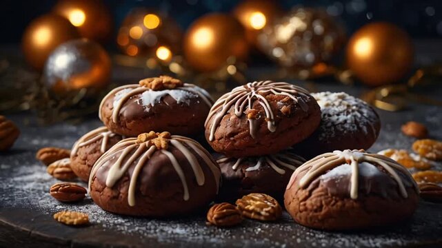 Delicious Nurnberger Lebkuchen, Traditional German Food